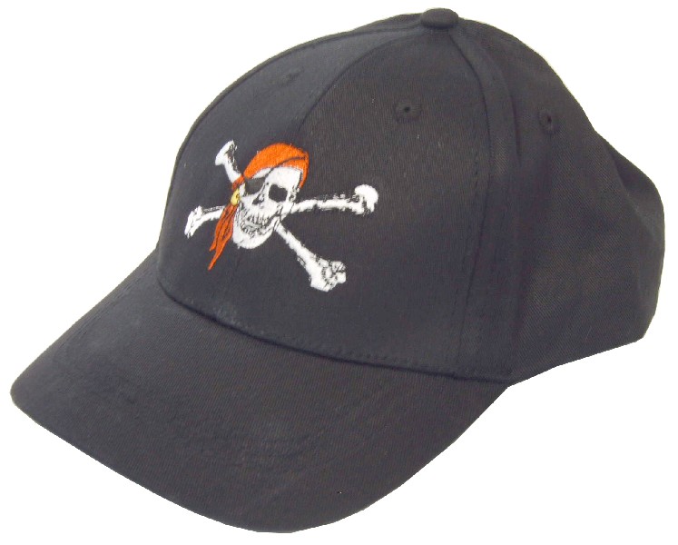 CAP,KI.PIRAT MIT KOPFTUCH