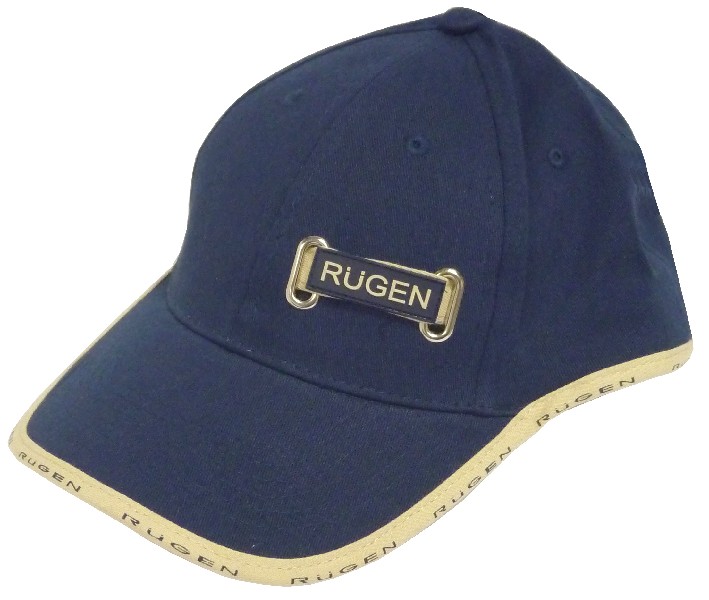 CAP NAVY/RANDTEXT:RÜGEN