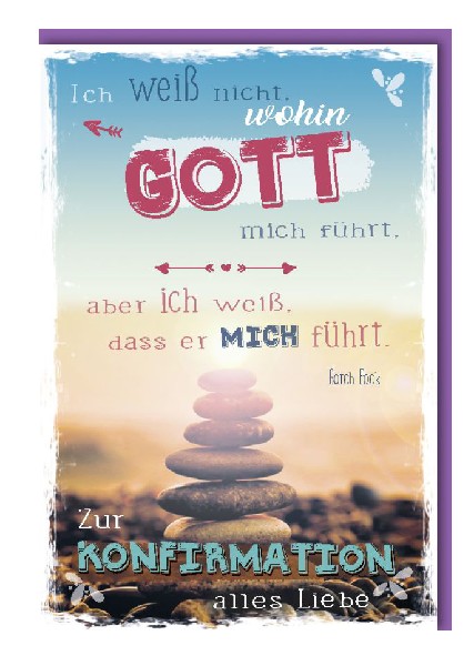 KARTE, KONFIRMATION