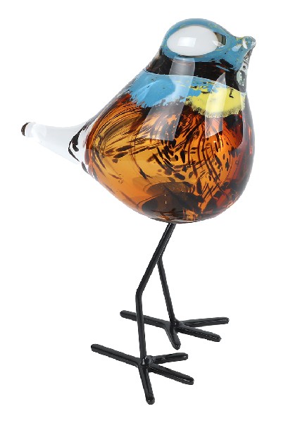 VOGEL,GLAS,12X8,5X14,5CM