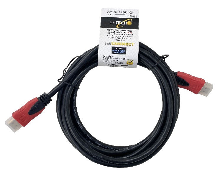 HDMI KABEL,"GOLD",3M