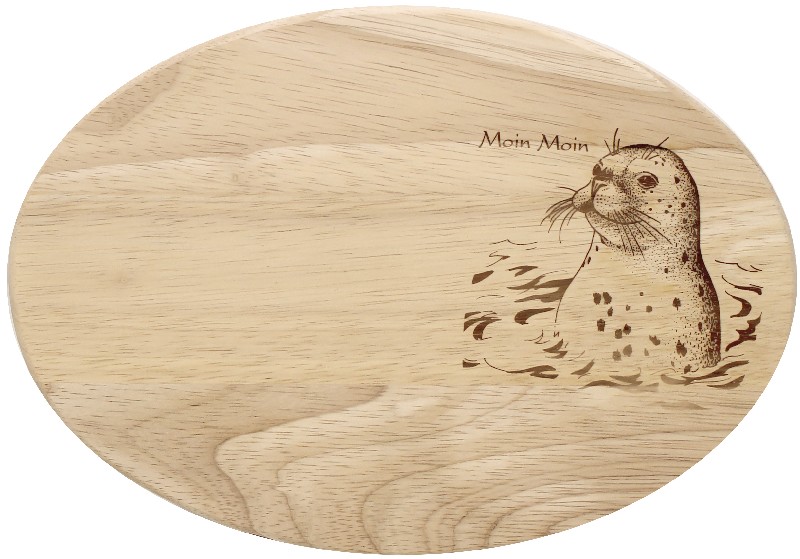 HOLZBR.OVAL SEEHUND GROSS