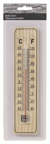 [148702] THERMOMETER AUS HOLZ   SB