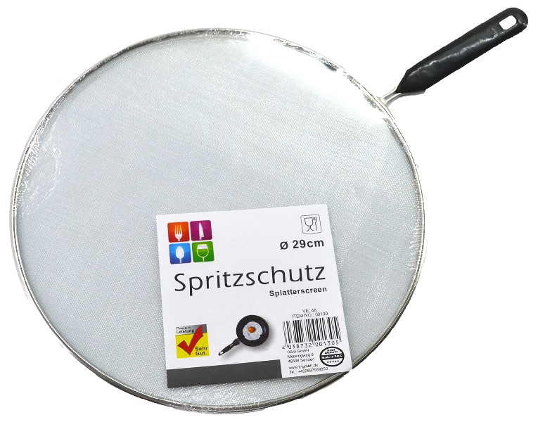 [148090] PFANNENSPRITZSCHUTZ28CMSB