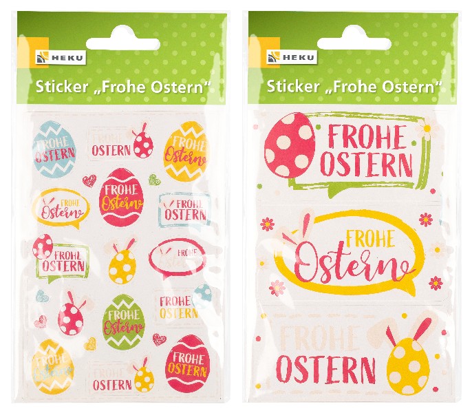 [69501] STICKER "FROHE OSTERN" SB