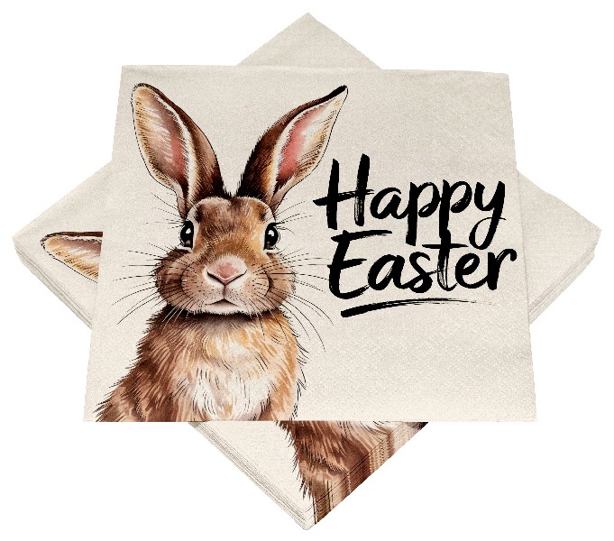 SERV.33X33CM 20ER, OSTERN