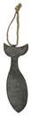 HÄNGER,FISCH,METALL,20CM