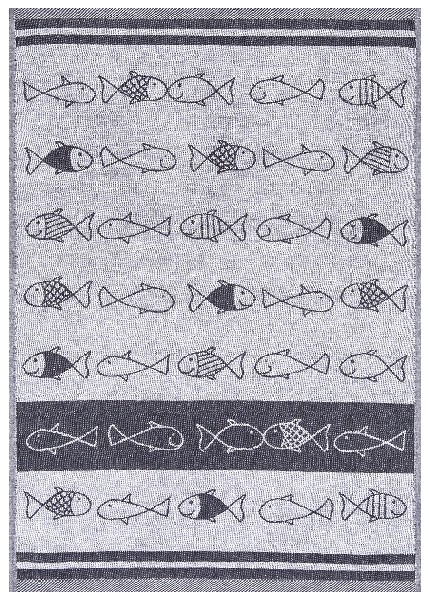 GESCHIRRT.KISS FISH,GRAU