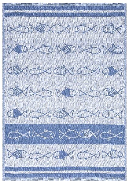 GESCHIRRT.KISS FISH,BLAU