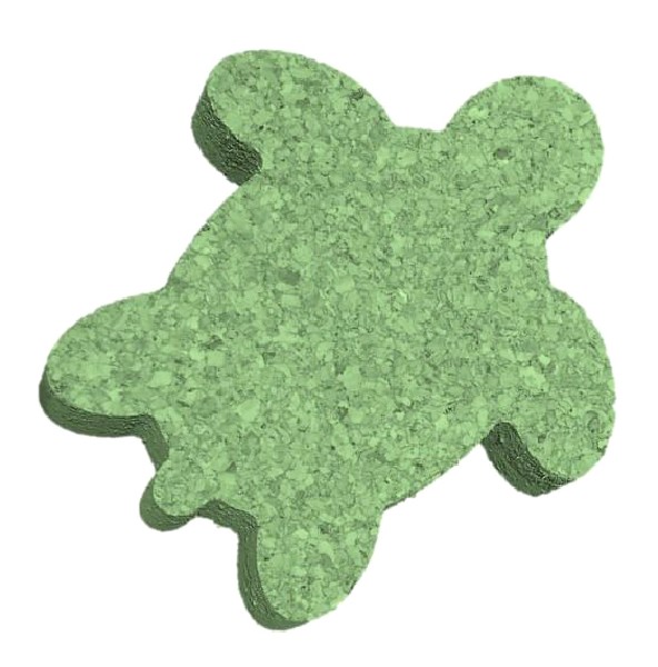 KORK,SCHILDKRÖTE,GRÜN
