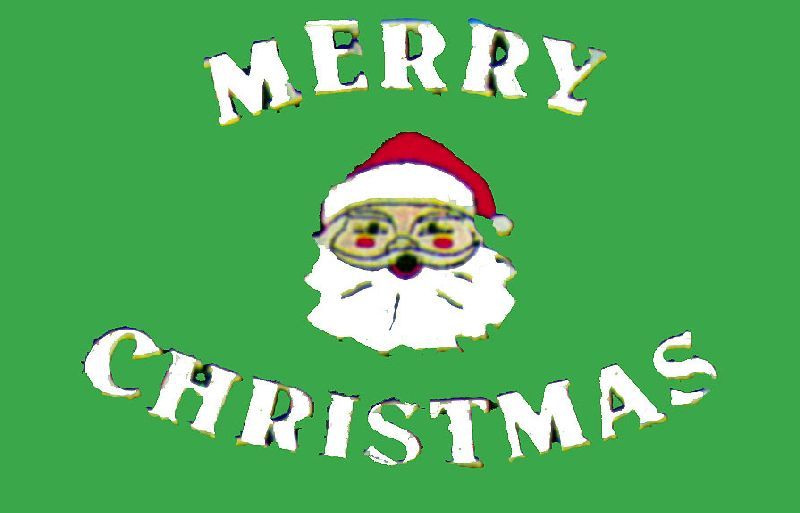 H-FL.MERRY CHRISTM.90X150