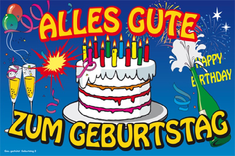 H-FL.ALLES GUTE ZUM90X150