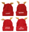 MÜTZE XMAS ROT M. GEWEIH