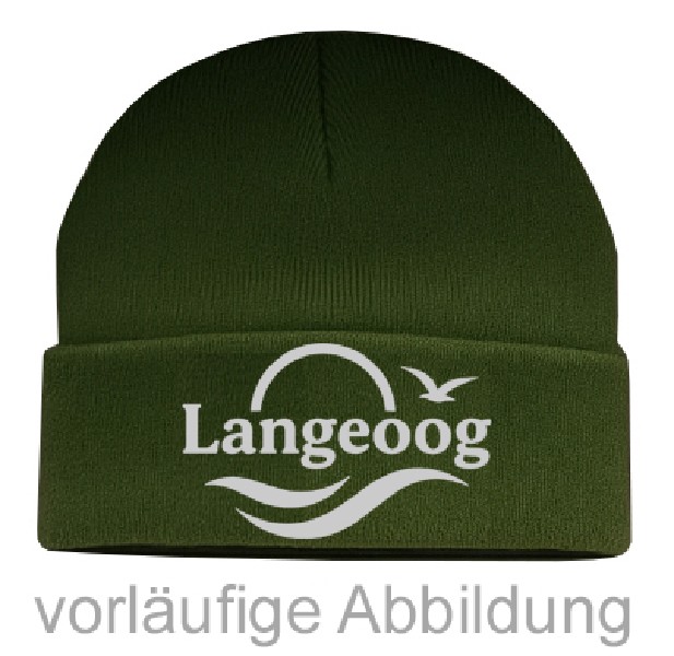 STRICKMÜTZE,LANGEOOG,GRÜN