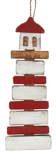 LEUCHTTURMHÄNGER,R/W.40CM