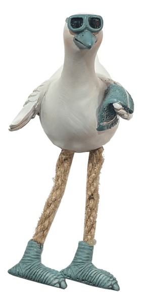 GANS,W/H-BLAU,8X7CM,2FA.S