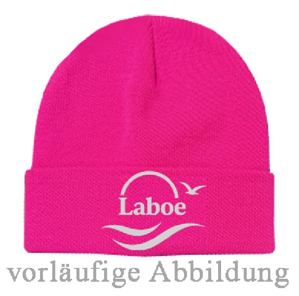 [395145] STRICKMÜTZE,LABOE,PINK