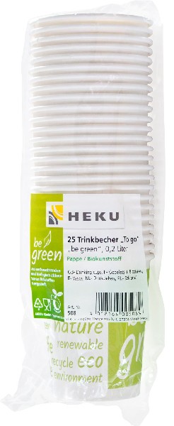 TRINKBECHER 0,2L PAPPE