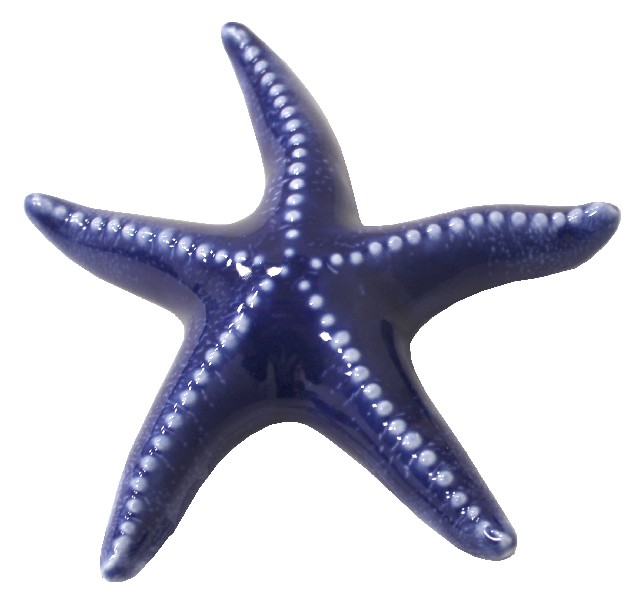 SEESTERN,BLAU,12X11X2CM