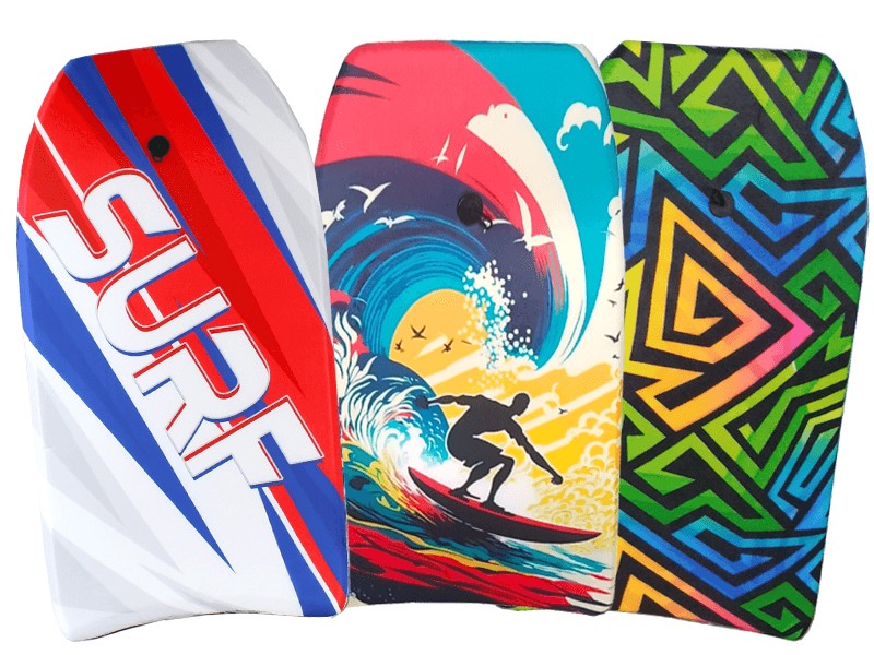 BODYBOARD BUNT,93CM,3FA.