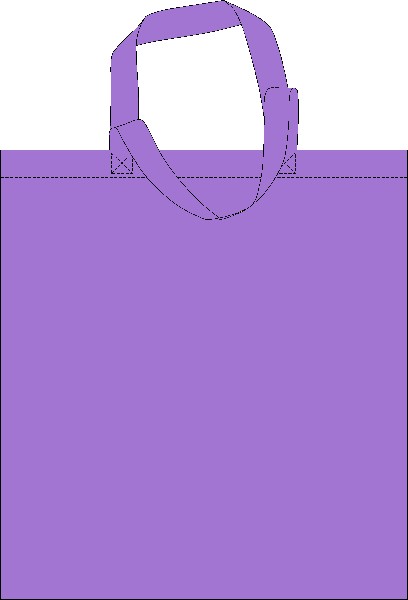 [530018] BWT,38X42CM,LILA
