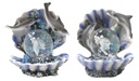 GLITZ.KUG,DELFIN 10CM 4FA