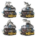 TRUHE,DELFIN,GRAU,7CM4FA.