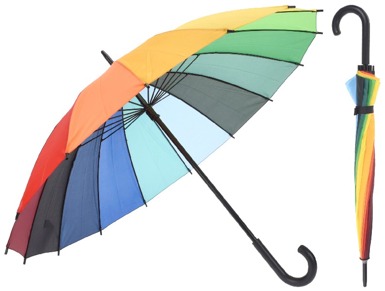 [510340] SCHIRM KRÜCKENFORM REGENB