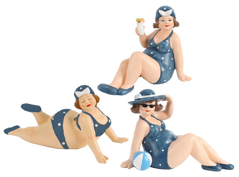 BADEDAME,SORTIERT,20CM,3F