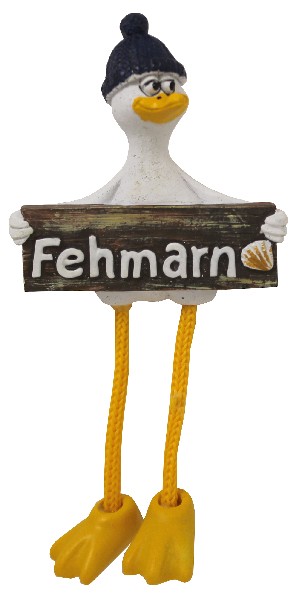 [392956] MAGN.MÖWE,SCHILD/FEHMARN