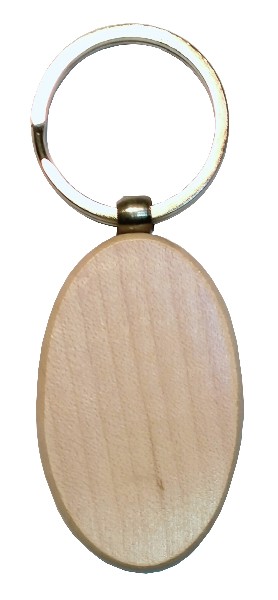 [381309] SCHL-ANH.HOLZ,OVAL,BLANKO