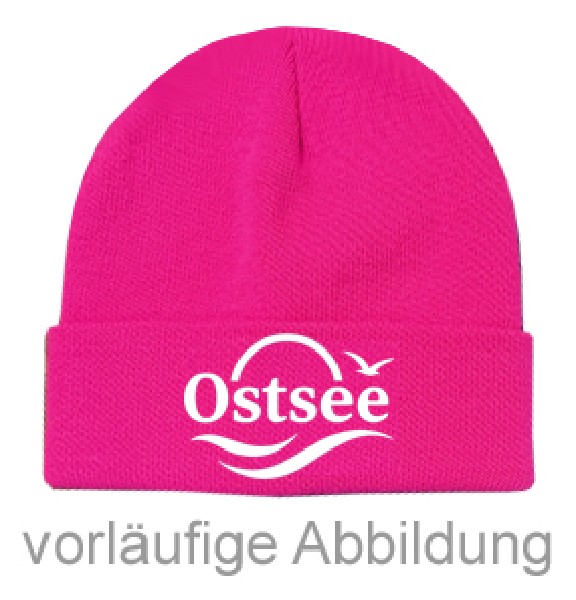 STRICKMÜTZE,OSTSEE,PINK