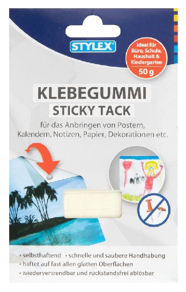 [244243] KLEBEKGUMMI,48ER,WEIß,SB
