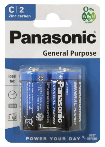 BATT.PANASON. BABY 2ER SB
