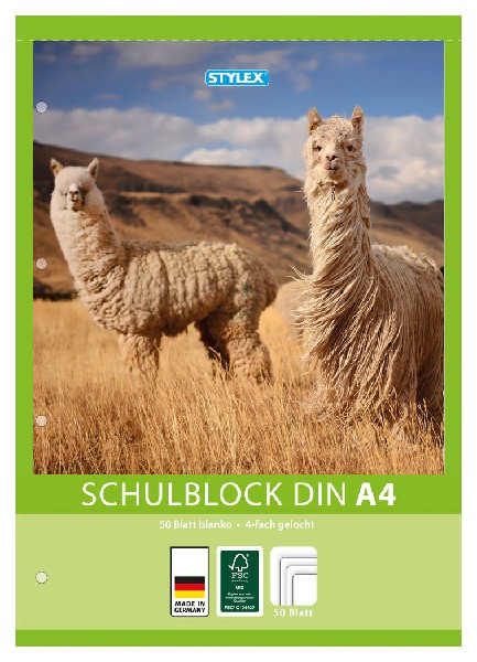 BLOCK A4/50 BL.GEL. UNL.