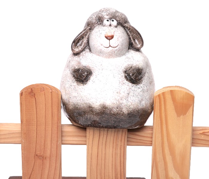 ZAUNFIGUR SCHAF 16CM