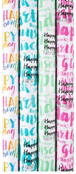 [781236] KRAFTPAPIER BIRTHD./GRAFF