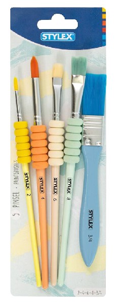 PINSELSET 5 GROESSEN   SB
