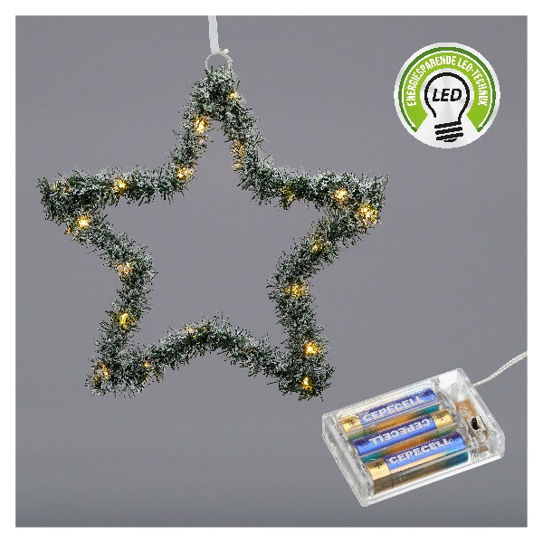 [47714] HÄNGER STERN LED 30X30CM