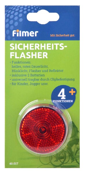 [612215] SICHERHEITSFLASHER ROT SB