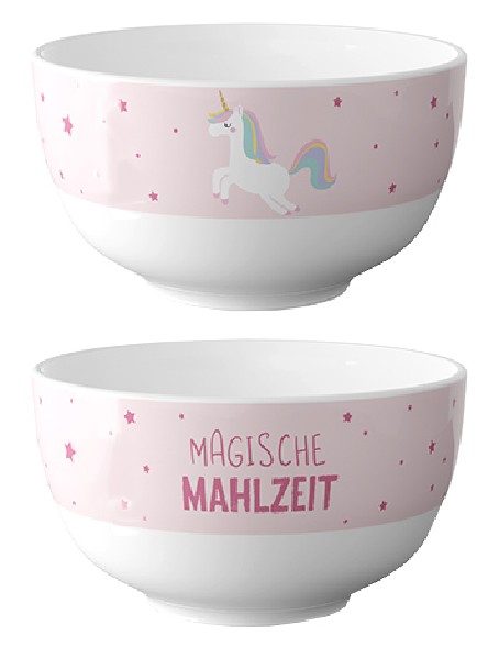 MÜSLISCHALE,KI.EINHORN