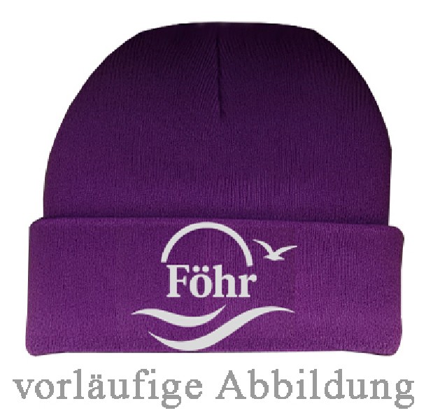 [395152] STRICKMÜTZE,FÖHR,LILA