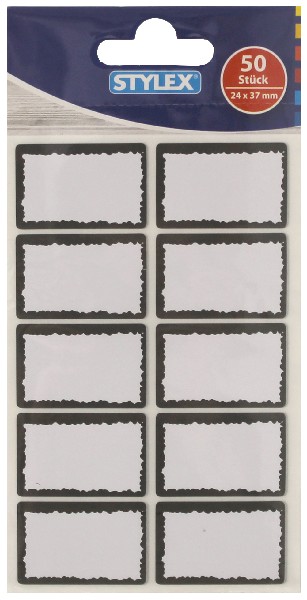 [147252] TK-ETIKETTEN,WEIß,50ER SB