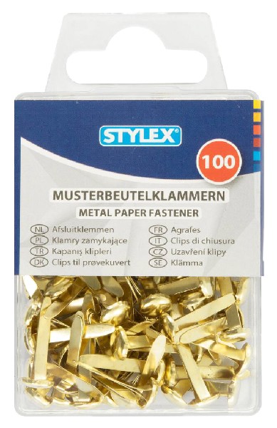 MUSTERBTL.KLAMMERN 100 SB