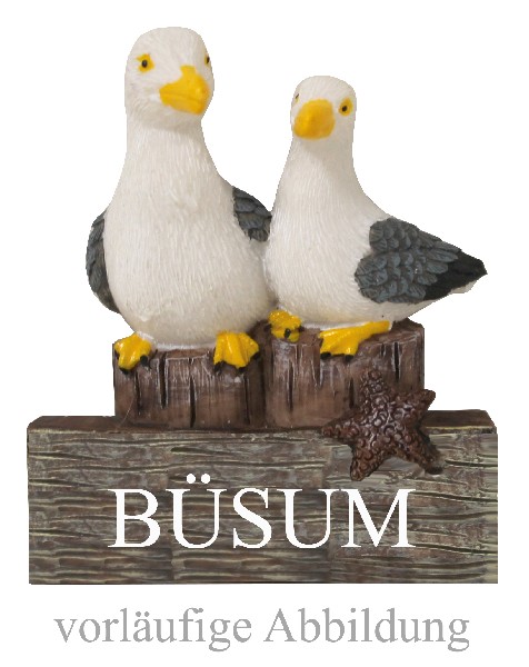 MÖWE(2)MAGN.SCHILD,BÜSUM