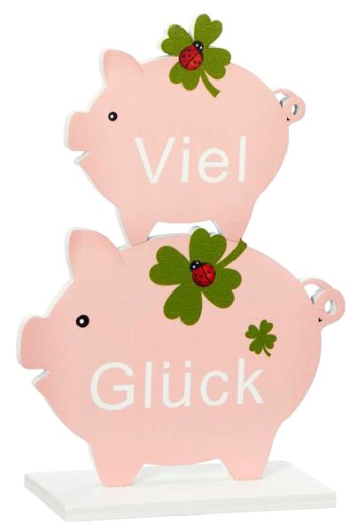[57751] DOPPELSCHWEIN,21CM HOCH