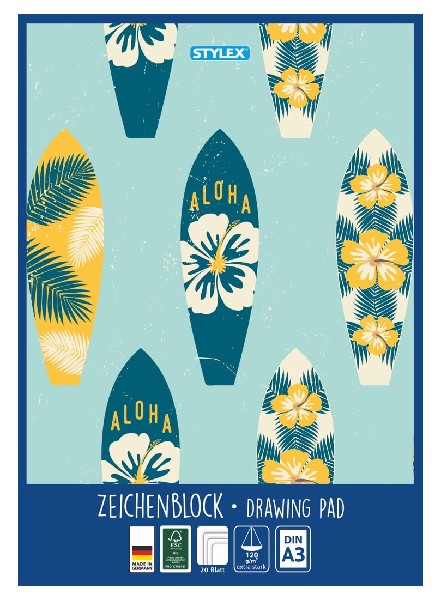 ZEICHENBLOCK A3/20 BLATT