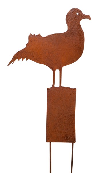 STECKER, MÖWE,30CM, ROST