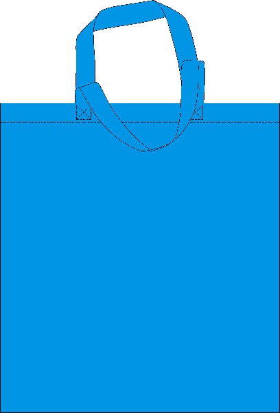 [530006] BWT,38X42CM,HELLBLAU