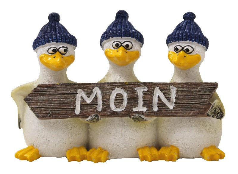 MÖWE(3)SCHILD,9CM, MOIN